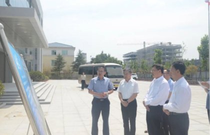 The research group of the Standing Committee of the Municipal People's Congress visited Huaye Environmental Protection to investigate the construction of the project